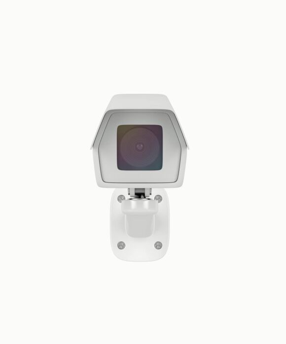 Hexagon outdoor surveillance camera